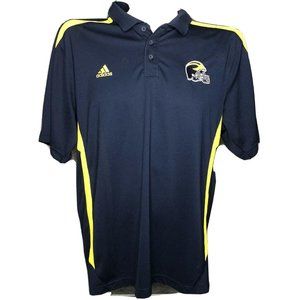 Polo Shirt Mens XL Univ Michigan Football Wolverin